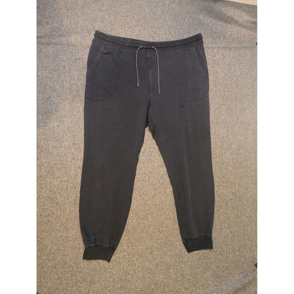 COLUMBIA Pants Mens 2XL Rapid Expedition Cozy Hiking‎ Joggers Sweatpants Black